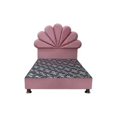 MUEBLES MACRUMO - Cama Coral 2Plazas - Rosado