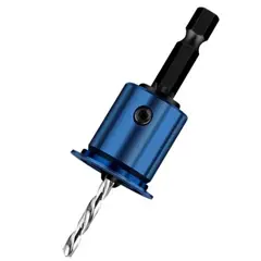 GENERICO - SET AVELLANADORA DE 8MM TOPE - VAST. HEXAG 1/4" - BROCA 3MM