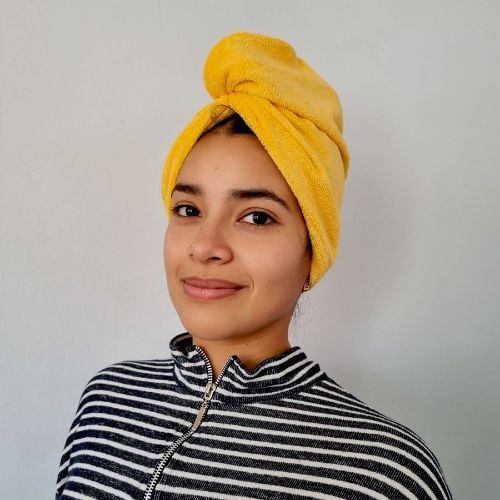 Turbante de microfibra - Secado Anti Frizz Adulto Color Entero