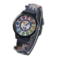 GRUPO CB - Reloj Casual para Niño Modelo Mundo Jurasico Negro