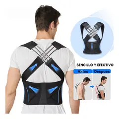 GENERICO - Corrector Postura Magnético - Espalda Unisex Talla XS