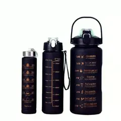 OEM - Botella Tomatodo 3 Piezas Negro con Sticker