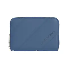 CALVIN KLEIN - BILLETERA QUILTED MED ZIP AROUND CK