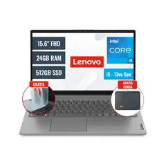 LENOVO - Laptop V15 G4 Intel Core i5 13420H 24GB RAM 512GB SSD 156 FHD FreeDOS