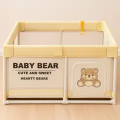 GENERICO - Corral Grande Osito Para Bebé 160 cm x 120 cm