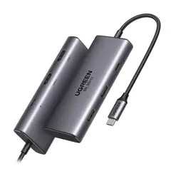 UGREEN - Adaptador HUB USB-C 6 en 1 Revodok 206 CM498 15852