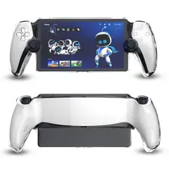 GENERICO - Case Funda Protectora TPU Rígido Transparente Playstation PS5 Portal