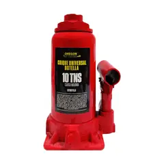 OREGON - Gata Hidráulica Tipo Botella 10 Ton Universal Auto