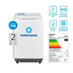 ELECTROLUX - LAVADORA AUTOMATICA INDURAMA 13 K LRI13BLA