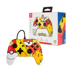 NINTENDO - Mando Switch Pikachu PokeBall Power A