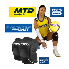 MTD - Rodilleras Voley de Cúpula de Gel - Talla Adulto