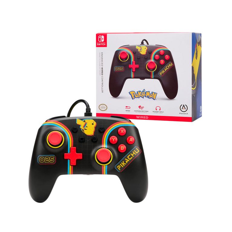 Mando Pikachu Pokemon PowerA Arcade