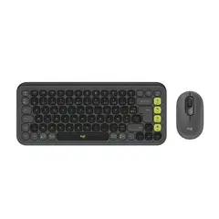 LOGITECH - Teclado + Mouse Pop Icon Bluetooth-wireless Graphite