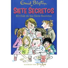 GENERICO - Libro infantil SIETE SECRETOS EL CLUB DE LOS SIETE SECRETOS