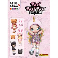 GENERICO - Libro infantil NA NA NA SURPRISE STICK & STACK LIBRO DE PEGATINAS