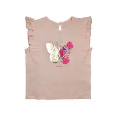 BEBELU - Polo Pima Yuya Sin Manga Para Niña Bebelú