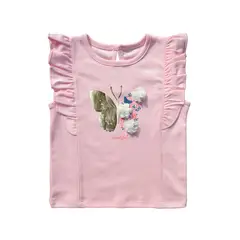 BEBELU - Polo Pima Yuya Sin Manga Para Niña Bebelú