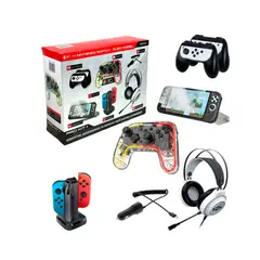 NINTENDO - Switch Oled Set Bionik Pro Kit Plus Essential