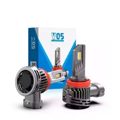 NAOEVO - Foco Led Canbus V05 H4 12V 60W 12000LM