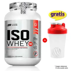 UNIVERSE NUTRITION - PROTEÍNA ISOLATADA ISO WHEY DE 1.1 KG VAINILLA MÁS SHAKER