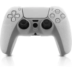 GENERICO - Case Funda Protectora Silicona Mando Control PS5 DualSense Transparent