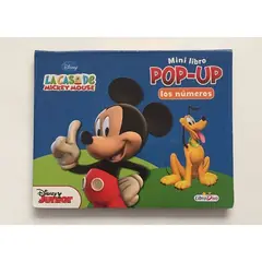GENERICO - Pack x 4 libros pop up opuestos, números palabras y colores Mickey