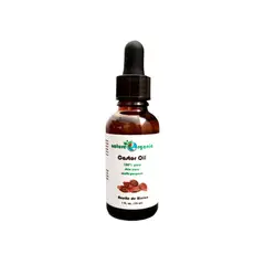 NATURE ORGANIC - Aceite de ricino puro frasco gotero 30 ml
