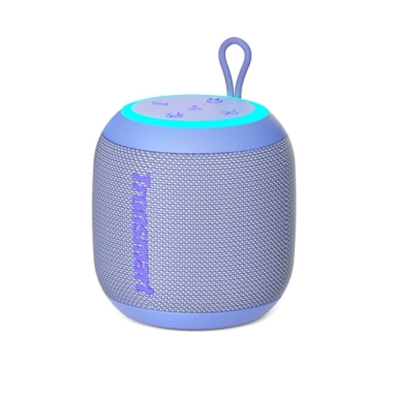 Parlante T7 Mini 15W Bluetooth Speaker Lila