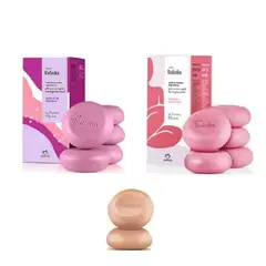 NATURA - Tododia Jabones frambuesa, ciruela y otros 12 ud