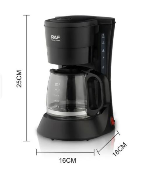 Cafetera Eléctrica de 600 ml Raf