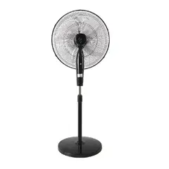 Imaco - VENTILADOR DE PIE FS9320 93 WATTS PEDESTAL 3 VELOCIDADES NEGRO