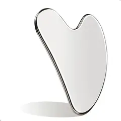 GENERICO - Gua Sha Acero Inoxidable - Antiarrugas Drenaje Linfático