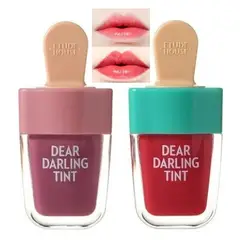 ETUDE HOUSE - Etude Etude Duo Dear Darling Tint helado Labial Coreano Pk004 RD307