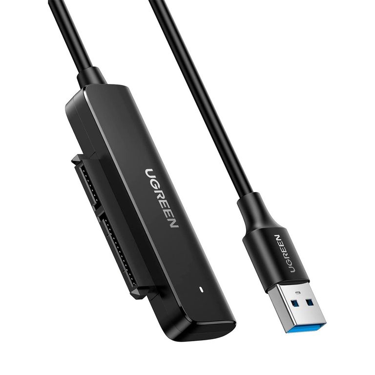 Cable Adaptador SATA to USB-A para Disco 2.5" SSD/HDD - 70609