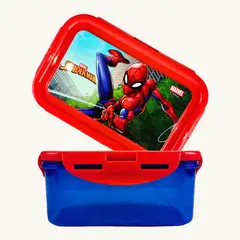 DISNEY - Taper Rectangular MARVEL SPIDERMAN para niños 600ml