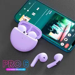 GENERICO - Audífonos Inalambricos Pro 6 Bluetooth Morado