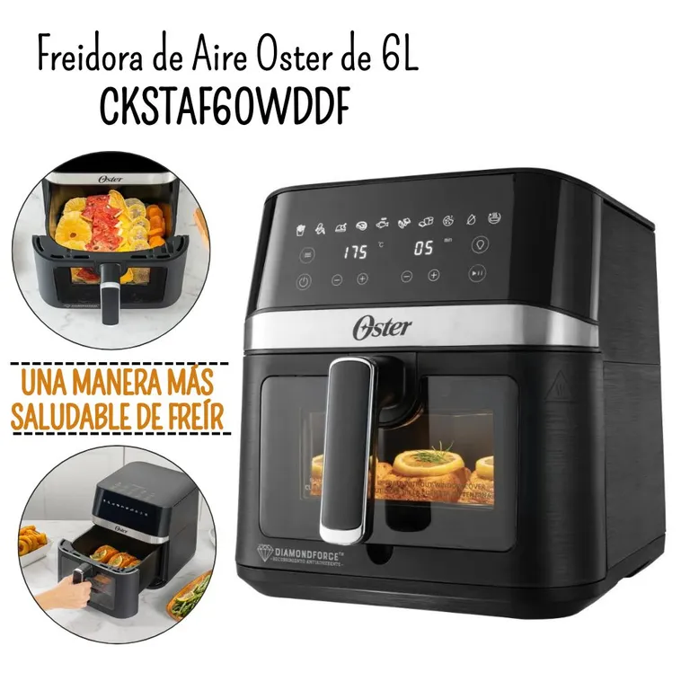 Freidora de Aire Digital 6Lts - CKSTAF60WDDF