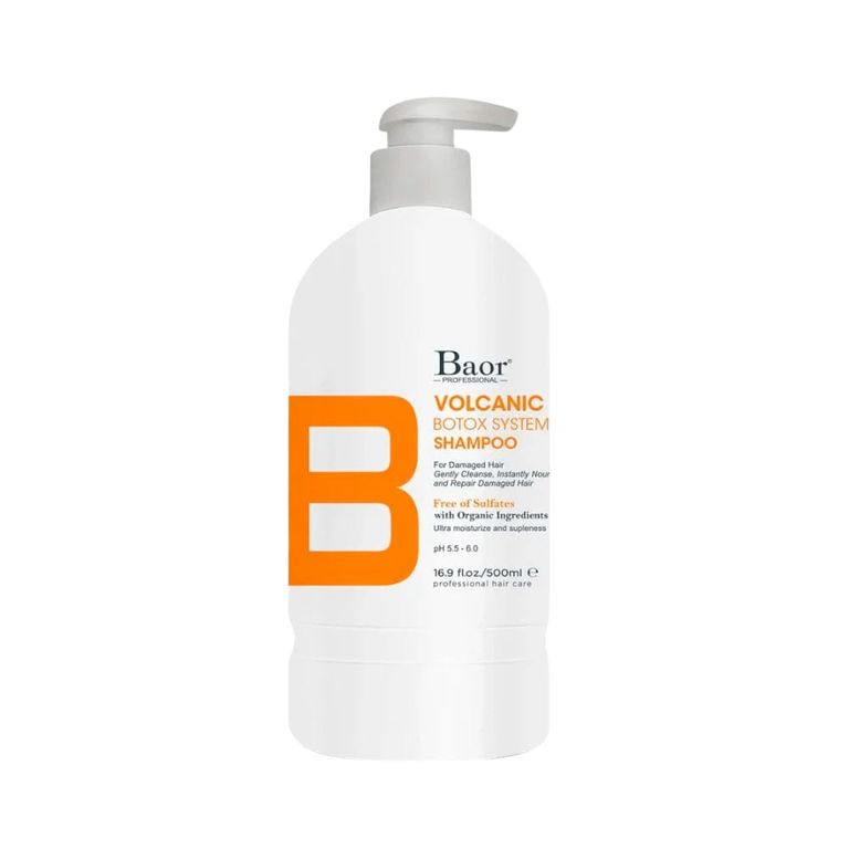 SHAMPOO BAOR B VOLCANIC MUD 500ML