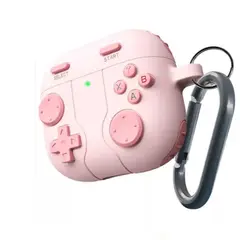 GENERICO - Funda Silicona Nintendo Para Samsung Buds 3 Pro - Rosa