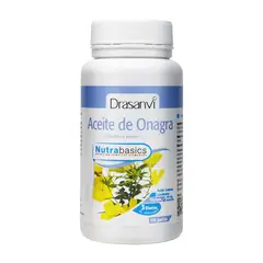 DRASANVI - Aceite de Onagra + Vitamina E 110 Cápsulas Blandas