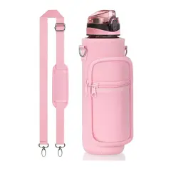 OEM - Botella 1L tomatodo sport con funda