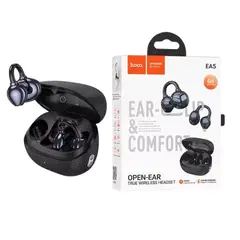 HOCO - Audifono Clip Auricular Bluetooth Inalambrico EA5 - NEGRO