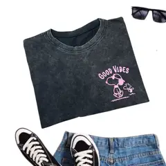 GENERICO - CROP TOP con estampado de Snoopy