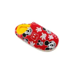 MICKEY MOUSE - Pantuflas Niño Rojo