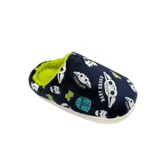STAR WARS - Pantuflas Niño Negro