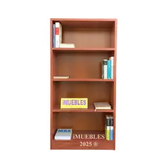 TEMEL - Estante Librero 120 cm iMUEBLES Ideal para Espacio Escolar y Estudio