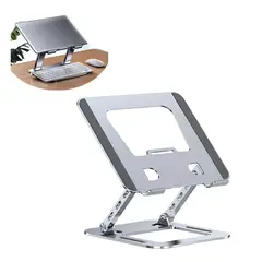 GENERICO - Soporte Base Laptop Tablet para escritorio Mesa Plegable de Metal