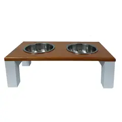 GENERICO - Comedero para Mascota Sami Store Modelo Elegante Blanco