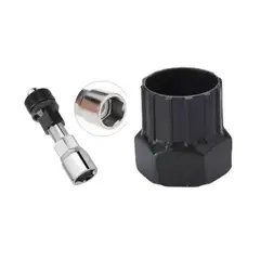 GENERICO - Extractor De Piñon + Extractor Abiela Para Bicicleta