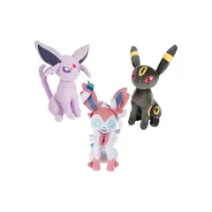 POKEMON - Peluche Set Sylveon Espeon Umbreon 28 cm